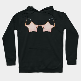 Star Shaped Sunglasses Hoodie